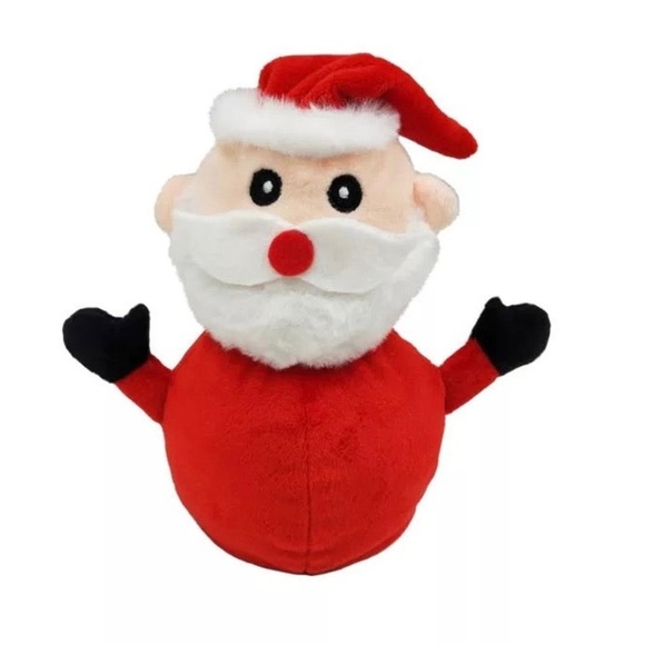 Reversible Santa Clause Snowman Plush - Picture 4 of 4
